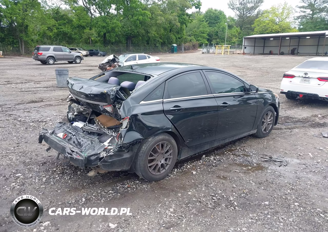 2013 Hyundai Sonata Gls VIN:5NPEB4AC7DH542429 - 4