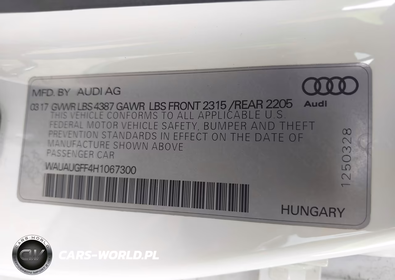 2017 Audi A3 2.0T Premium VIN:WAUAUGFF4H1067300 - 9