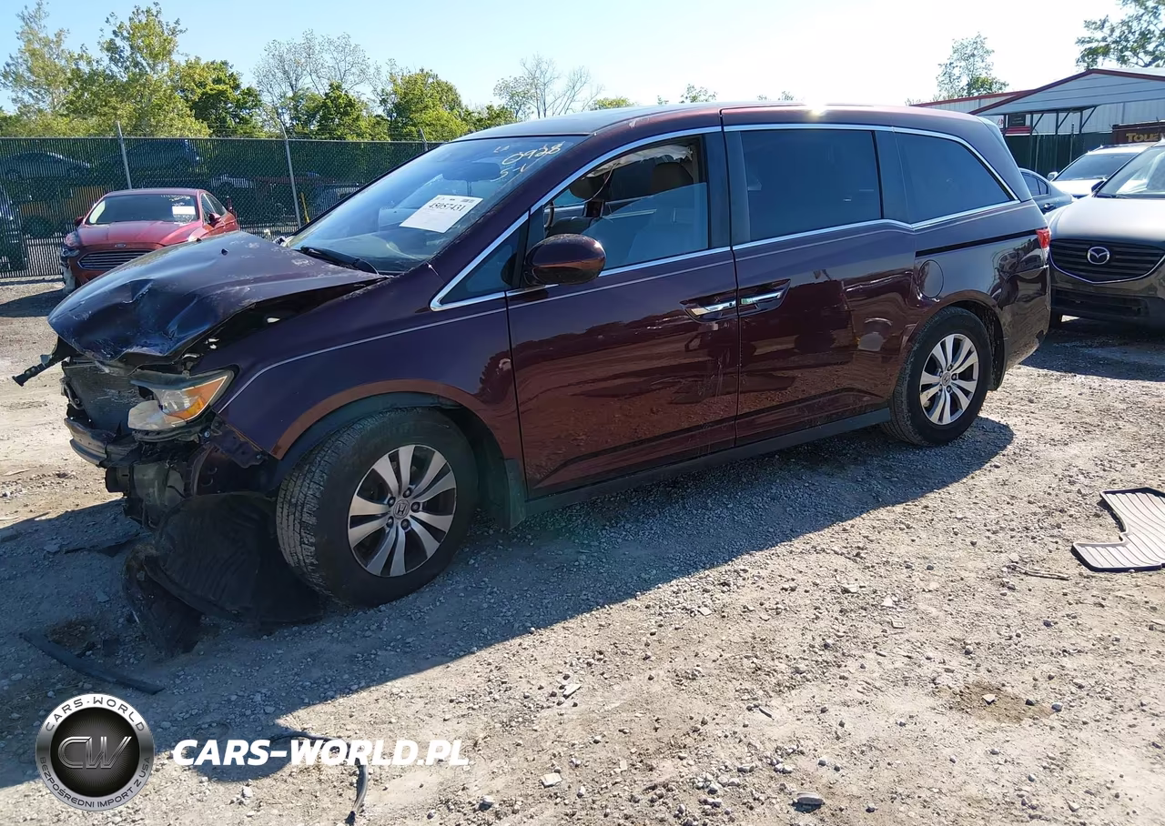 2015 Honda Odyssey Ex-L VIN:5FNRL5H6XFB100928 - 2