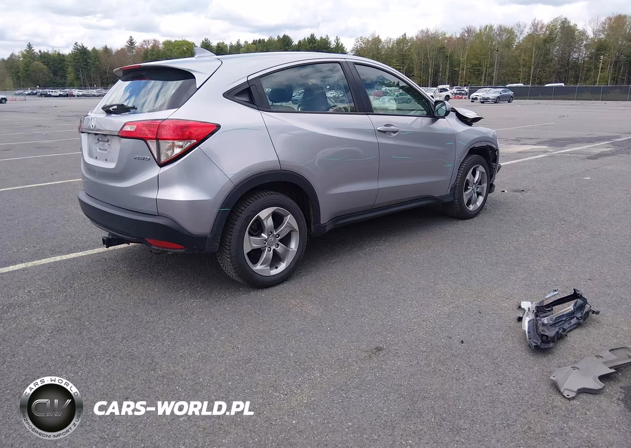 2021 Honda Hr-V Awd Lx VIN:3CZRU6H39MM729141 - 4