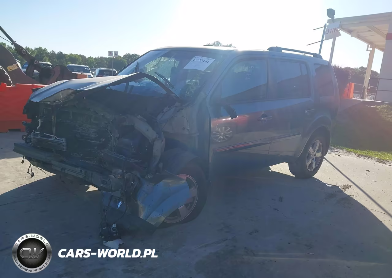 2011 Honda Pilot Ex-L VIN:5FNYF3H53BB018726 - 2
