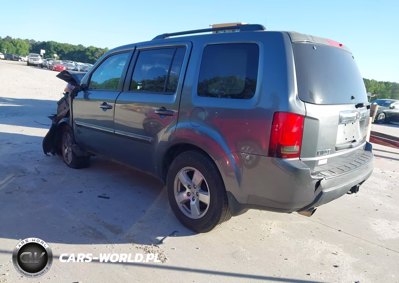 2011 Honda Pilot Ex-L VIN:5FNYF3H53BB018726 - 3