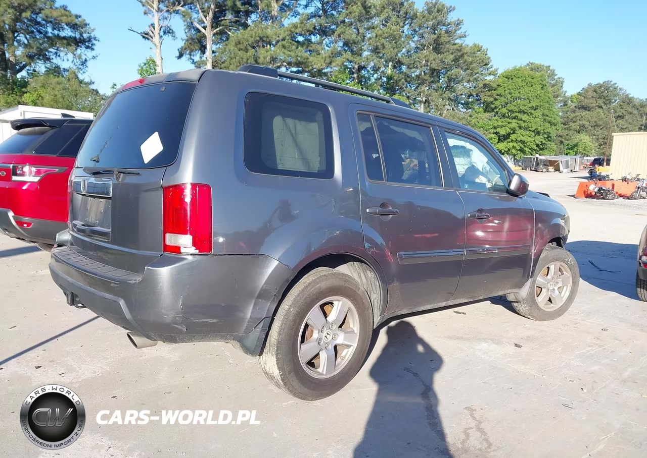 2011 Honda Pilot Ex-L VIN:5FNYF3H53BB018726 - 4