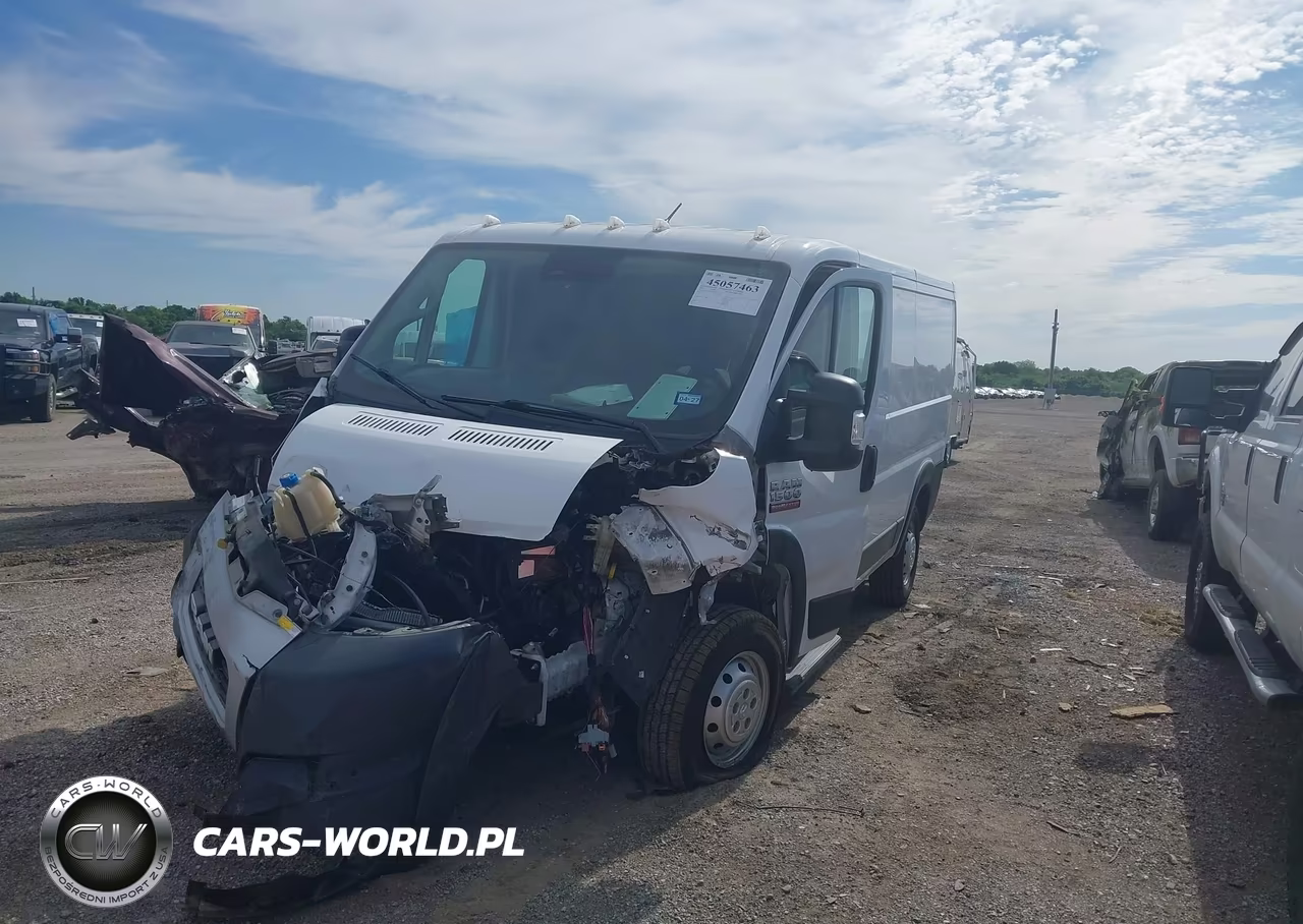 2022 Ram Promaster 1500 Low Roof 136 Wb VIN:3C6LRVAG8NE102454 - 2
