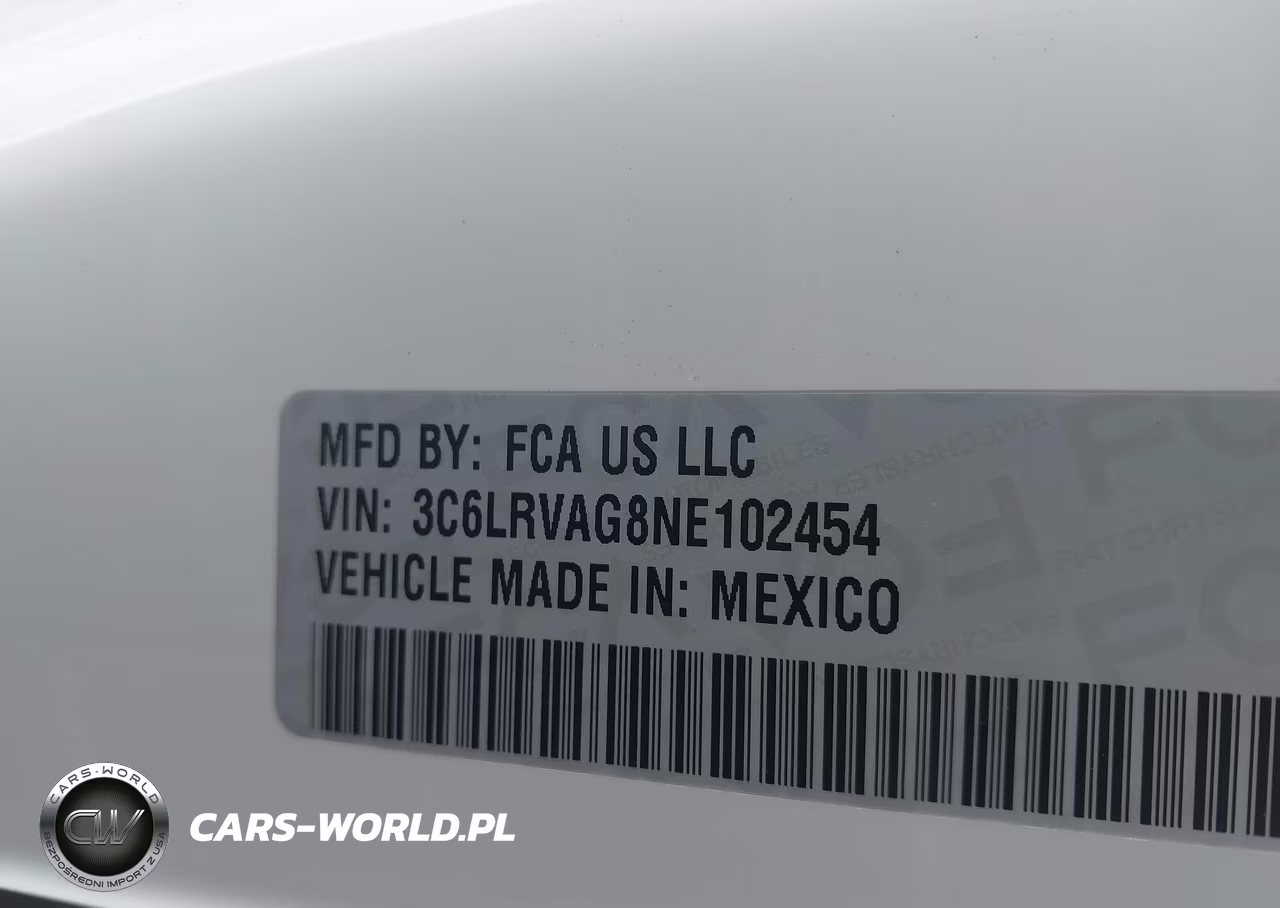 2022 Ram Promaster 1500 Low Roof 136 Wb VIN:3C6LRVAG8NE102454 - 9