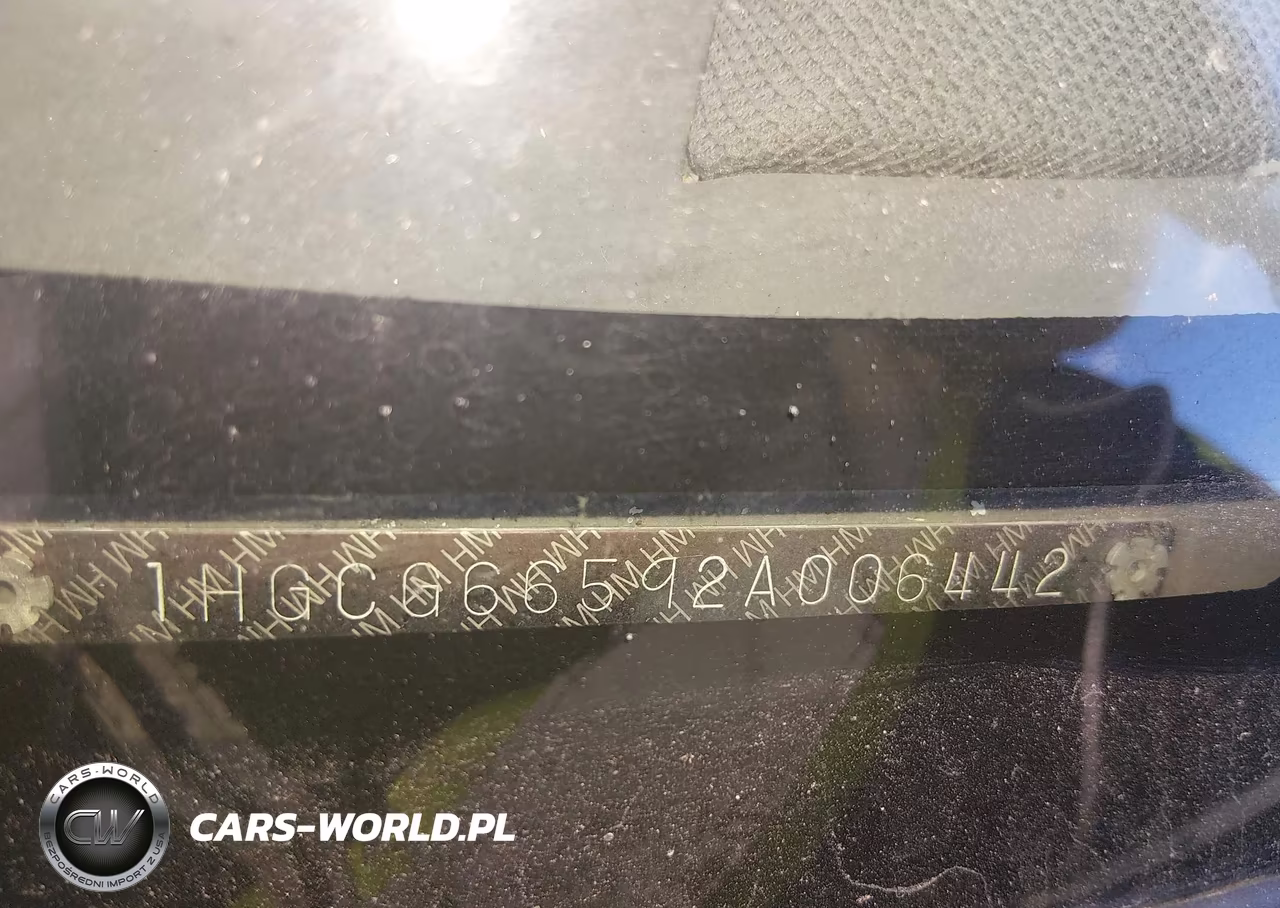 2002 Honda Accord 2.3 Lx VIN:1HGCG66592A006442 - 9