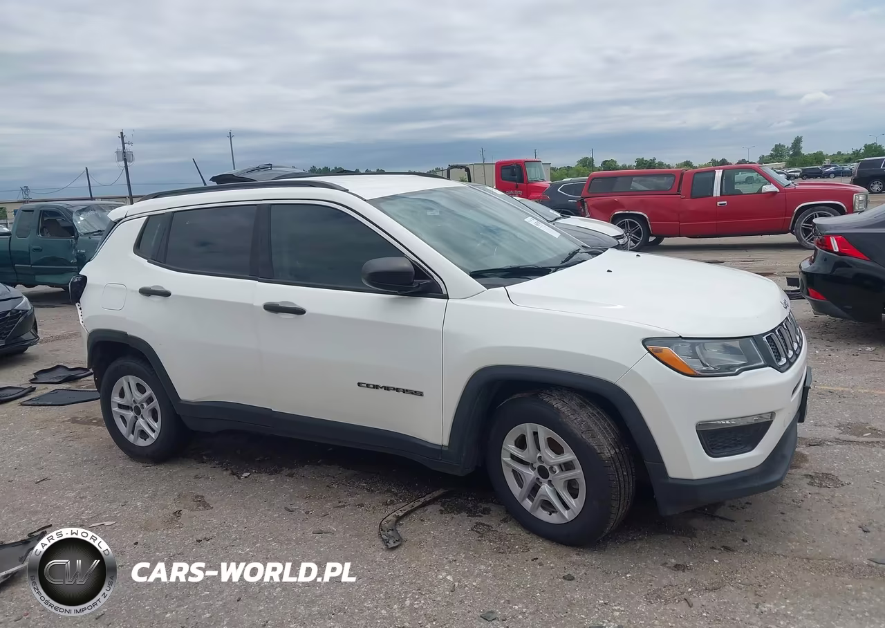2020 Jeep Compass Sport Fwd VIN:3C4NJCAB5LT121375 - 14