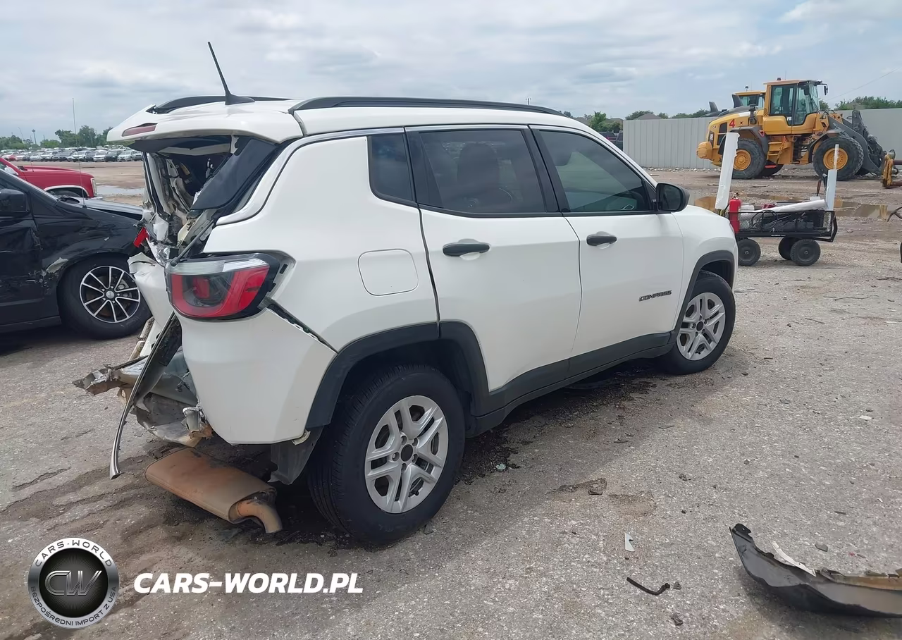 2020 Jeep Compass Sport Fwd VIN:3C4NJCAB5LT121375 - 4