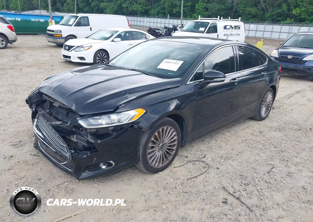 2015 Ford Fusion Titanium VIN:3FA6P0K96FR267997 - 2