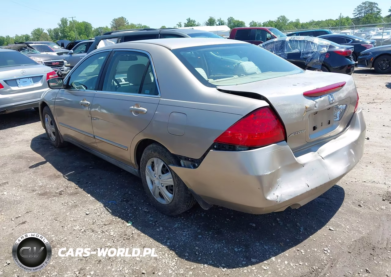 2007 Honda Accord 2.4 Lx VIN:1HGCM56447A015258 - 3