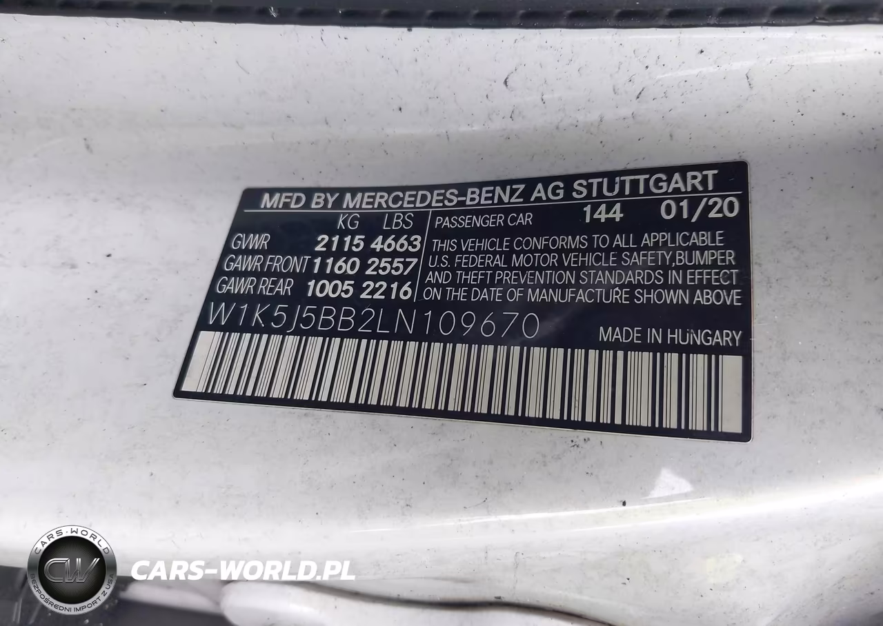 2020 Mercedes-Benz Amg Cla 35 4Matic VIN:W1K5J5BB2LN109670 - 9