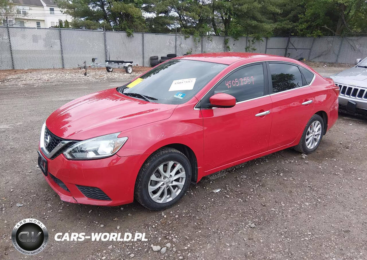 2018 Nissan Sentra Sv VIN:3N1AB7AP8JL643528 - 2