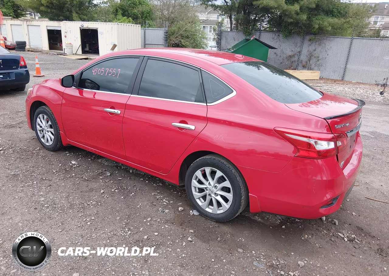 2018 Nissan Sentra Sv VIN:3N1AB7AP8JL643528 - 3