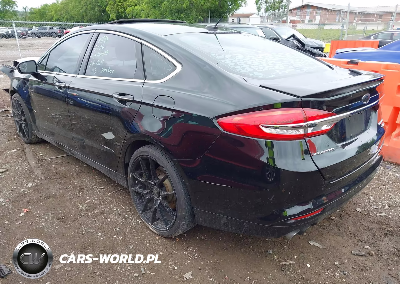 2018 Ford Fusion Sport VIN:3FA6P0VP9JR201611 - 3