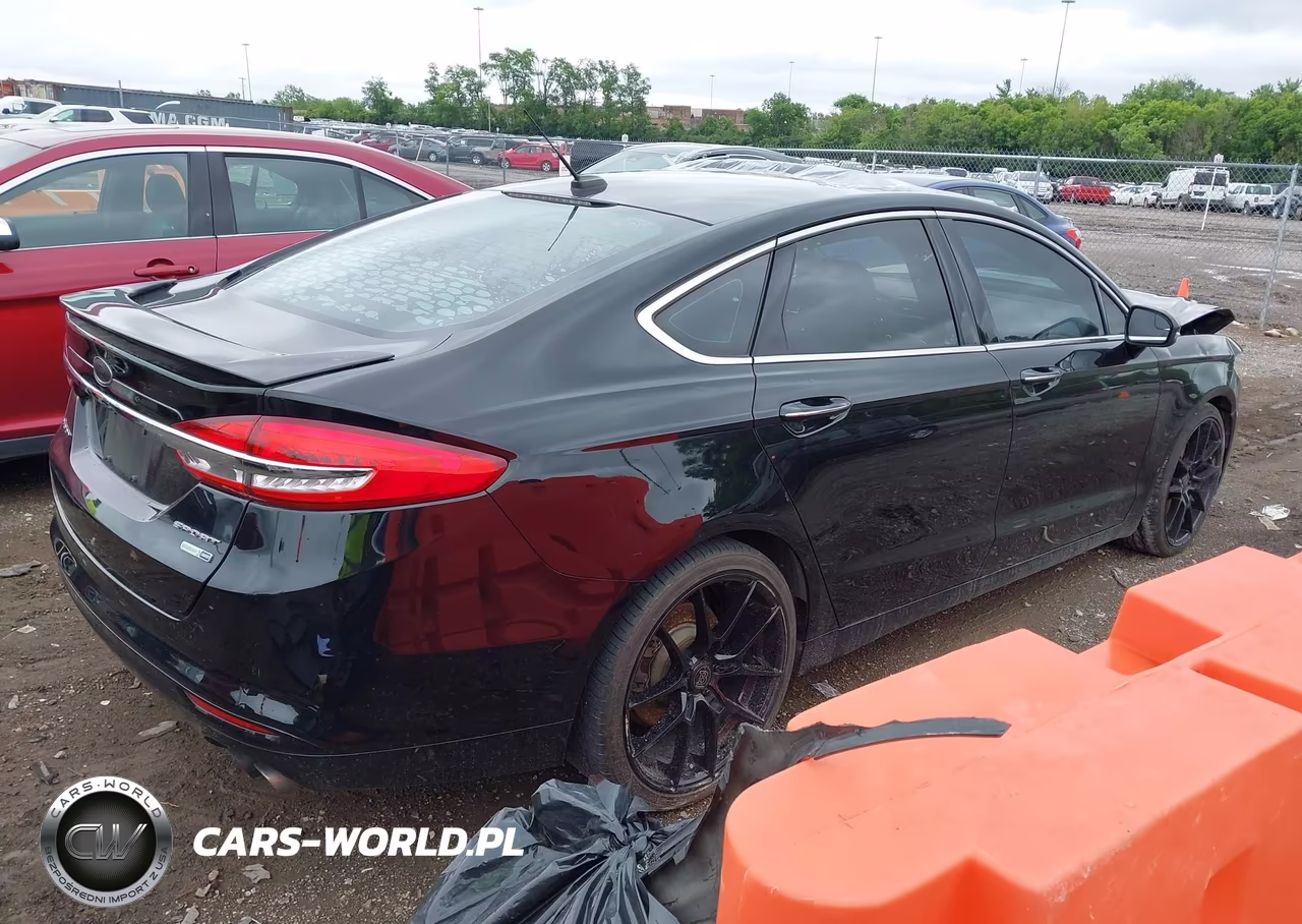 2018 Ford Fusion Sport VIN:3FA6P0VP9JR201611 - 4