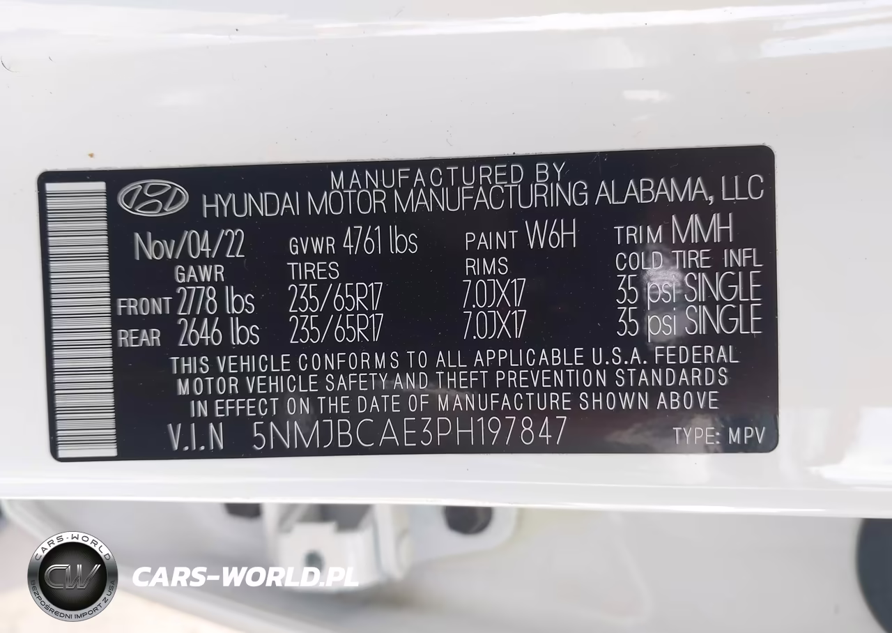 2023 Hyundai Tucson Sel VIN:5NMJBCAE3PH197847 - 9