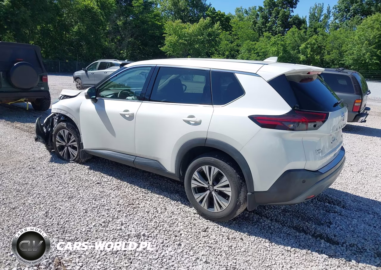 2021 Nissan Rogue Sv Fwd VIN:5N1AT3BA4MC750195 - 3