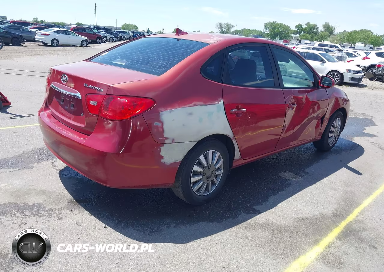 2010 Hyundai Elantra Gls VIN:KMHDU4AD7AU928120 - 4