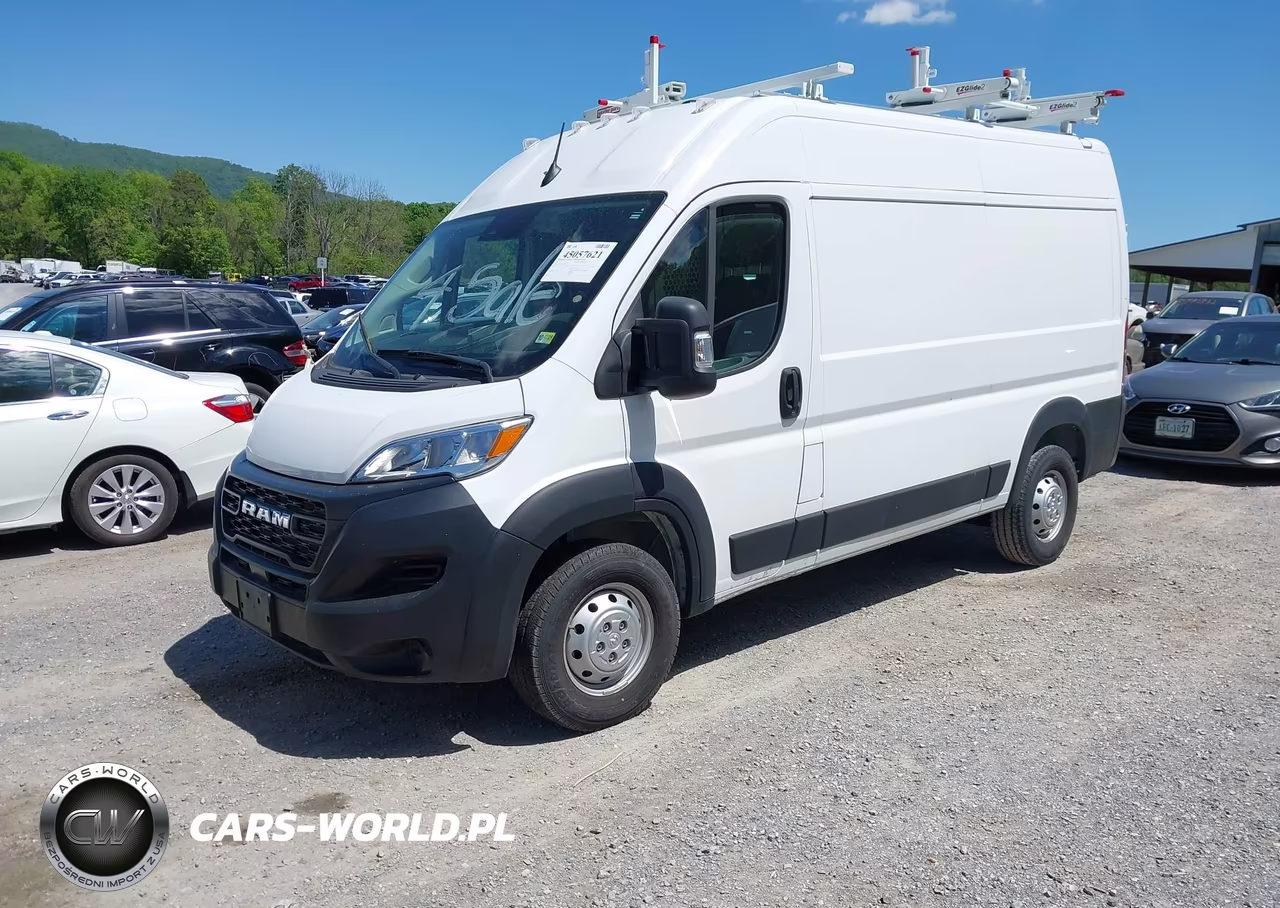 2023 Ram Promaster 2500 High Roof 136 Wb VIN:3C6LRVCG7PE563628 - 2