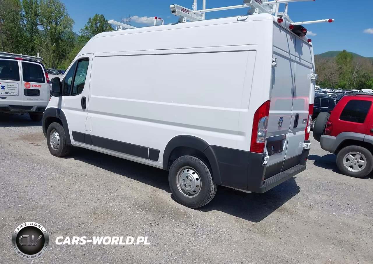 2023 Ram Promaster 2500 High Roof 136 Wb VIN:3C6LRVCG7PE563628 - 3