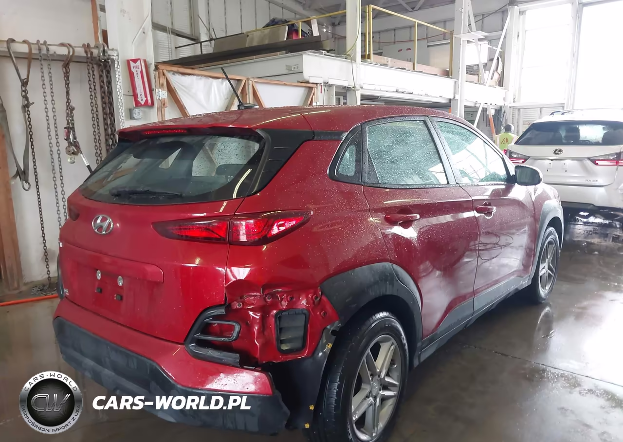 2021 Hyundai Kona Se VIN:KM8K12AA3MU606184 - 4