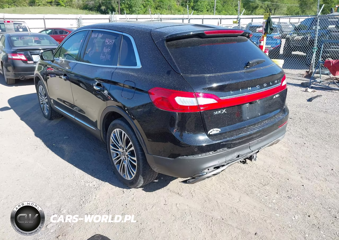 2016 Lincoln Mkx Reserve VIN:2LMPJ8LR7GBL37696 - 3