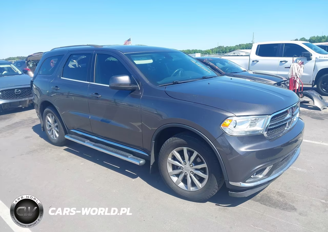 2017 Dodge Durango Sxt Rwd