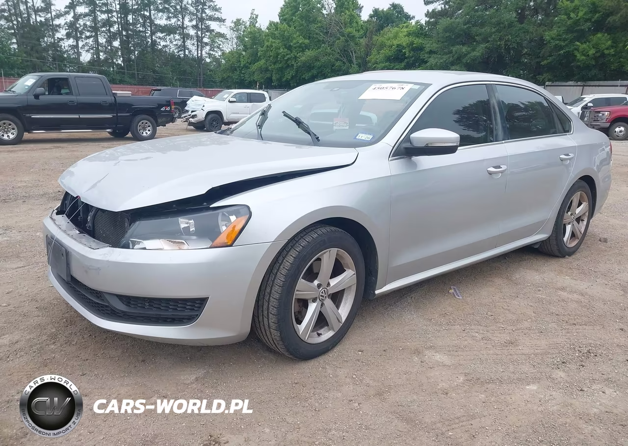 2013 Volkswagen Passat 2.5L Se VIN:1VWBH7A3XDC027601 - 2