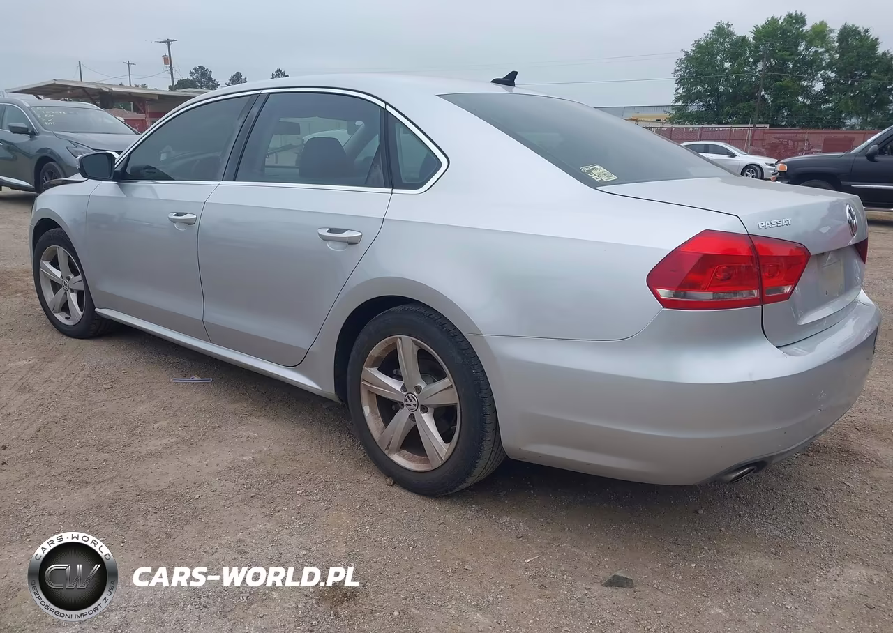 2013 Volkswagen Passat 2.5L Se VIN:1VWBH7A3XDC027601 - 3