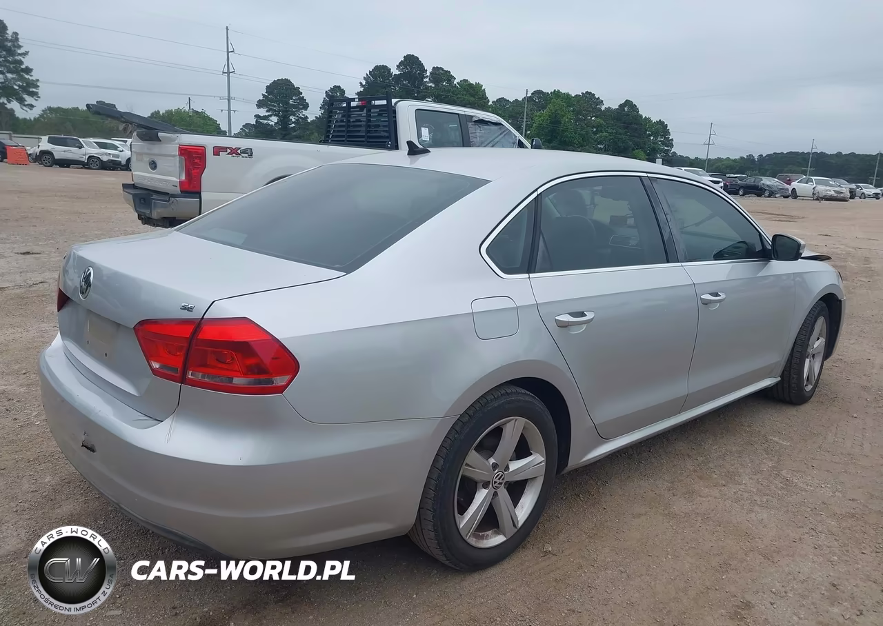 2013 Volkswagen Passat 2.5L Se VIN:1VWBH7A3XDC027601 - 4
