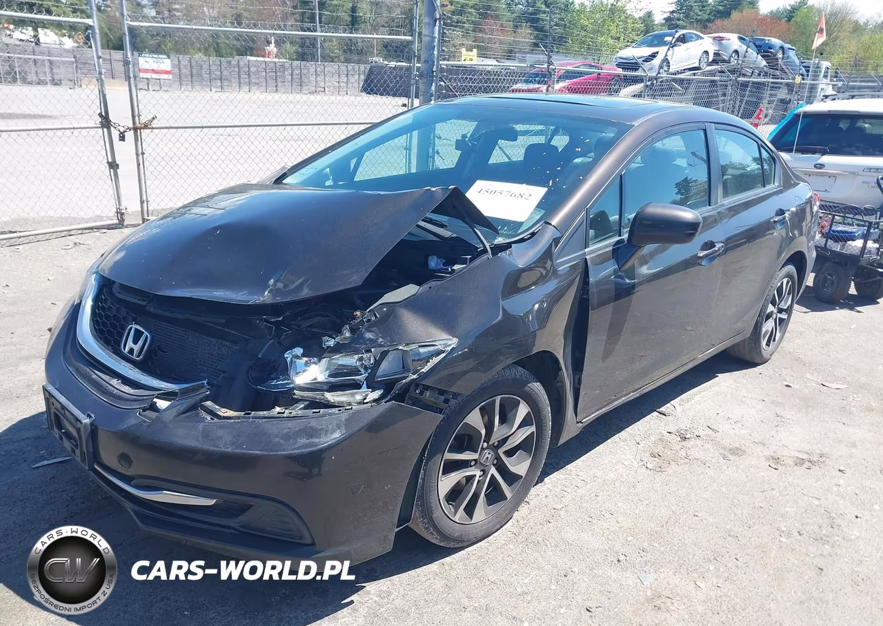 2014 Honda Civic Ex VIN:2HGFB2F81EH557596 - 2