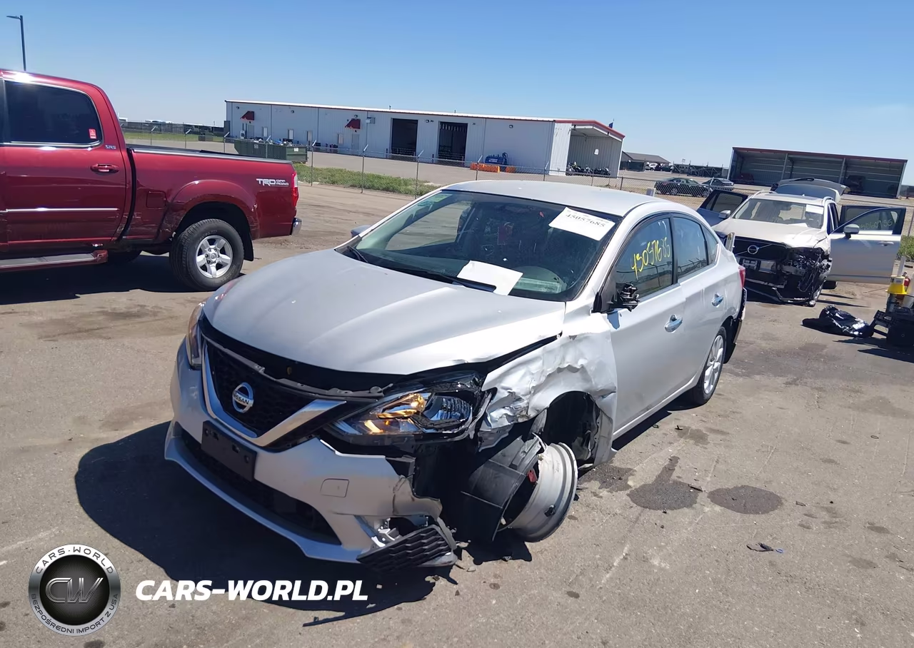 2019 Nissan Sentra Sv VIN:3N1AB7AP5KY376580 - 2