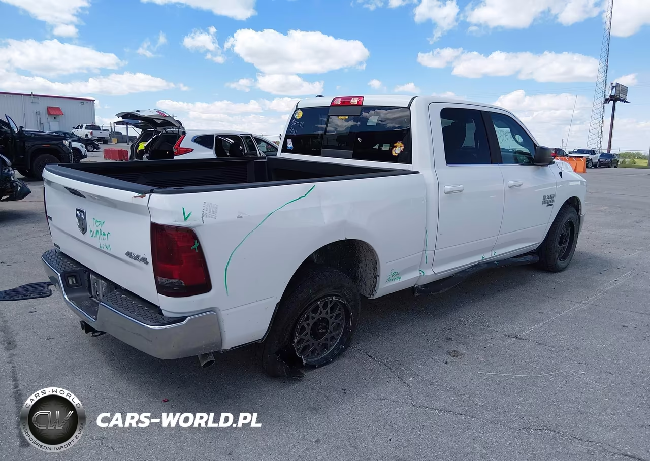 2019 Ram 1500 Classic Slt VIN:1C6RR7TT3KS609593 - 4
