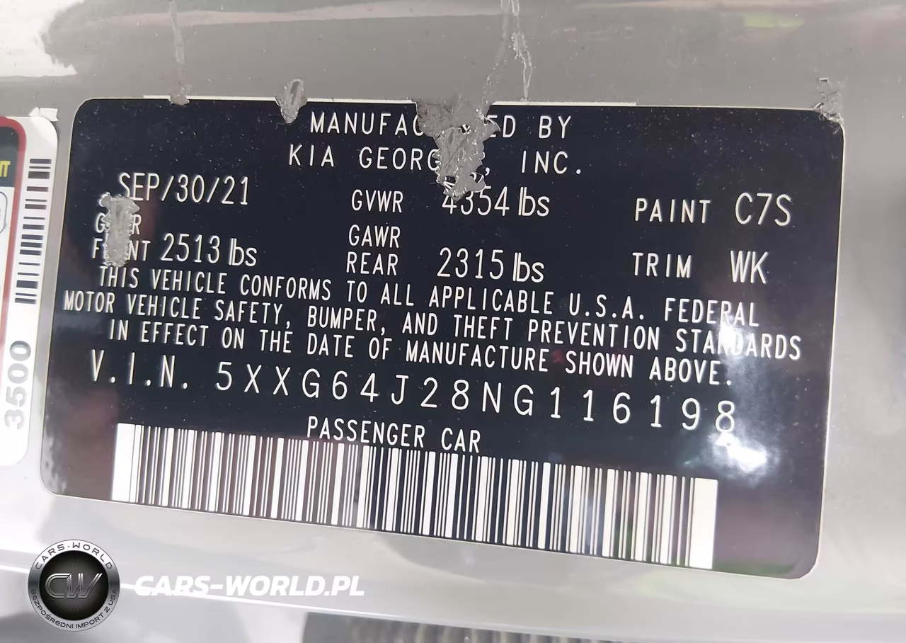 2022 Kia K5 Gt-Line VIN:5XXG64J28NG116198 - 9