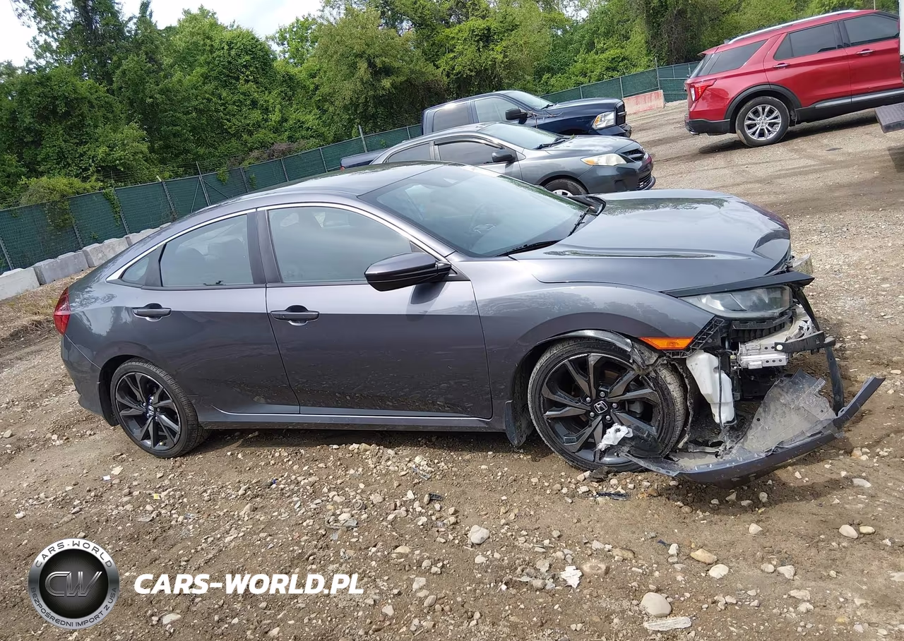 2019 Honda Civic Sport VIN:2HGFC2F86KH526823 - 13