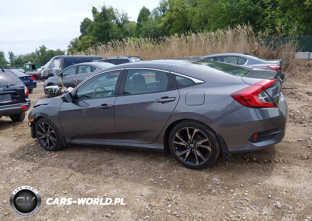 2019 Honda Civic Sport VIN:2HGFC2F86KH526823 - 14