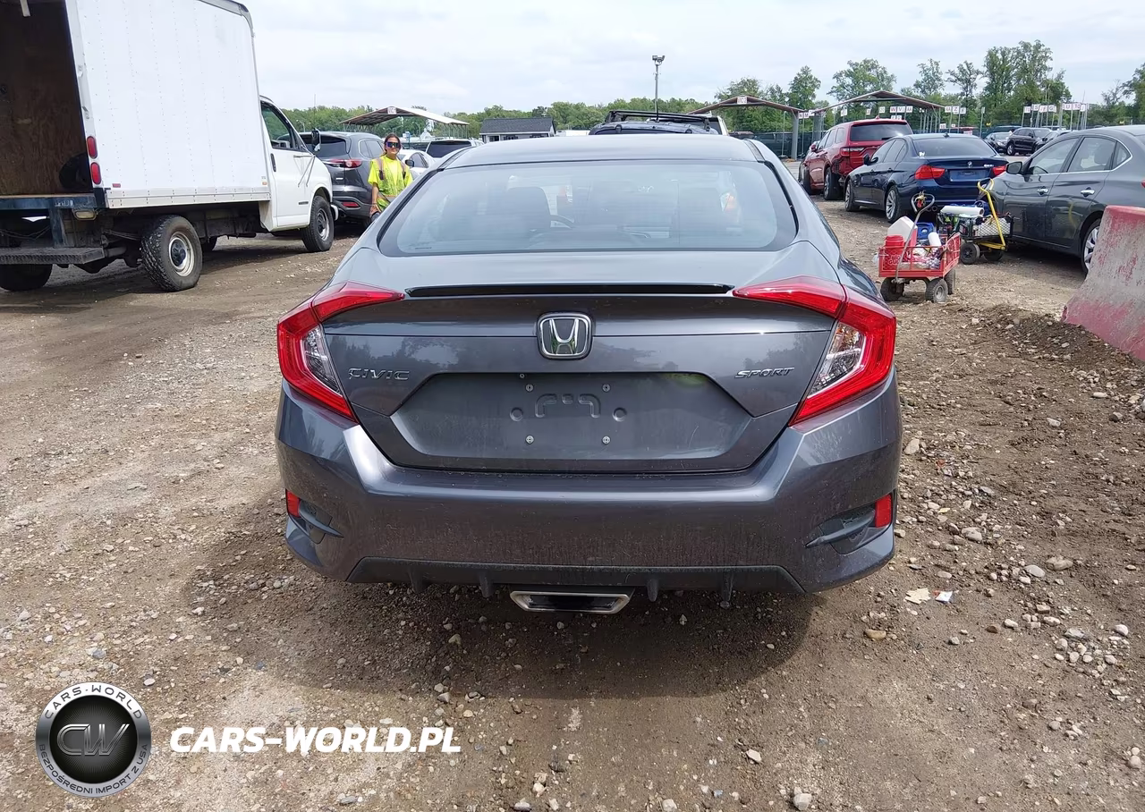 2019 Honda Civic Sport VIN:2HGFC2F86KH526823 - 16