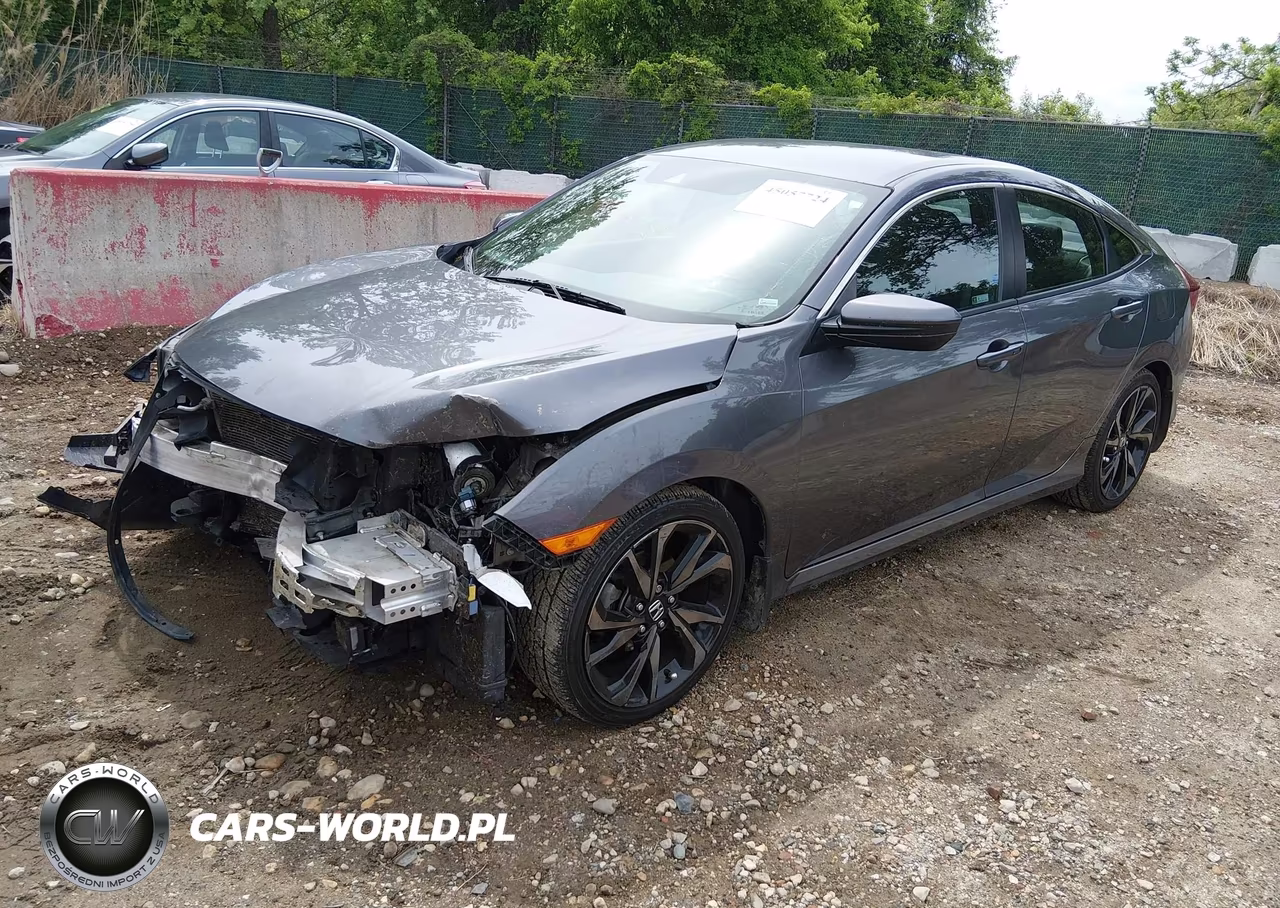 2019 Honda Civic Sport VIN:2HGFC2F86KH526823 - 2