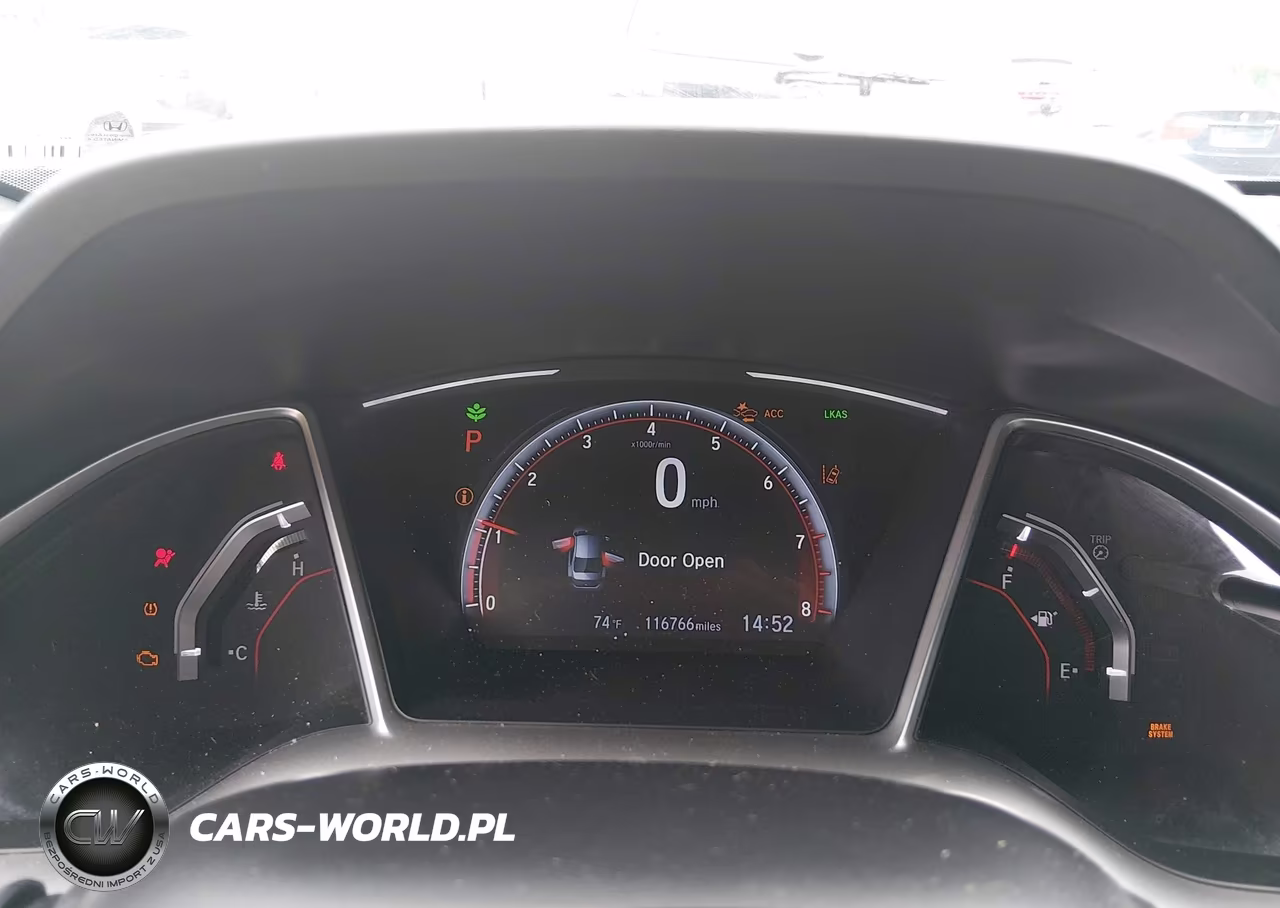 2019 Honda Civic Sport VIN:2HGFC2F86KH526823 - 7