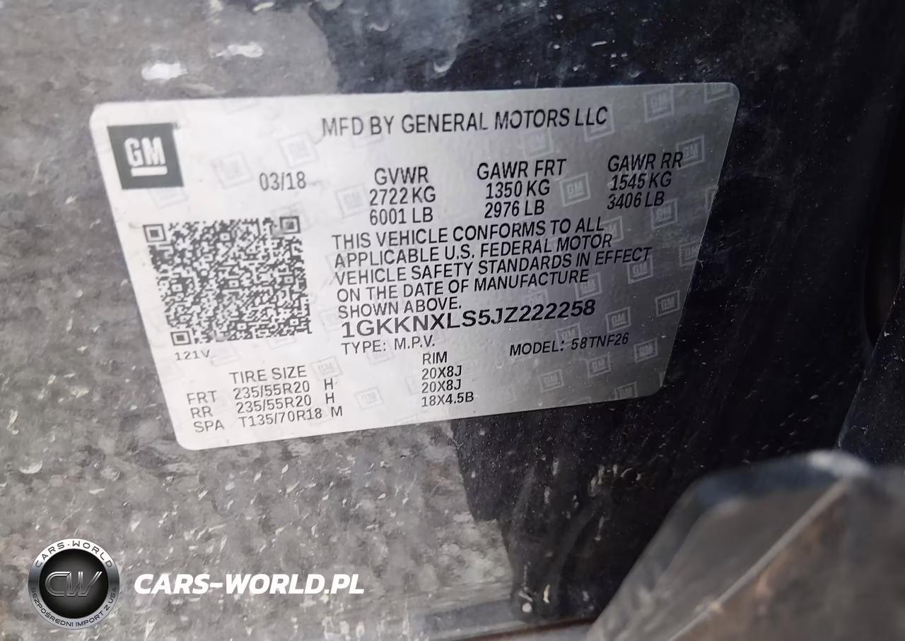 2018 GMC Acadia Denali VIN:1GKKNXLS5JZ222258 - 9