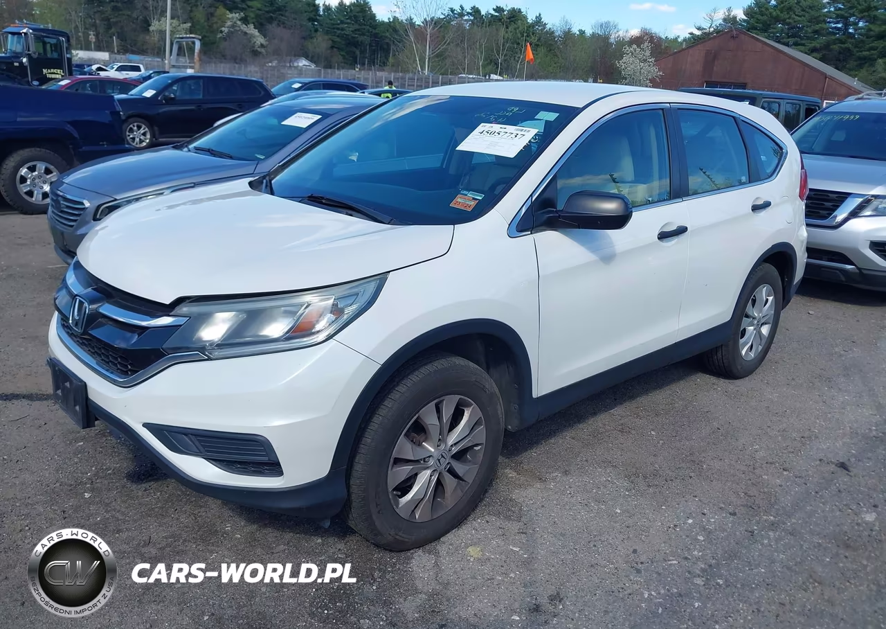 2015 Honda Cr-V Lx VIN:5J6RM4H30FL039061 - 2