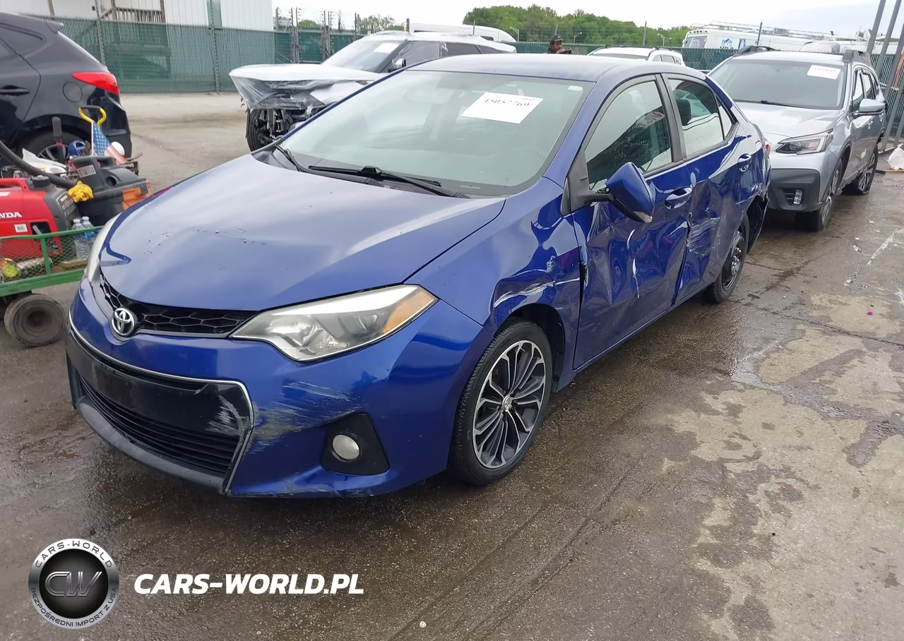 2015 Toyota Corolla S Plus VIN:2T1BURHEXFC448276 - 2