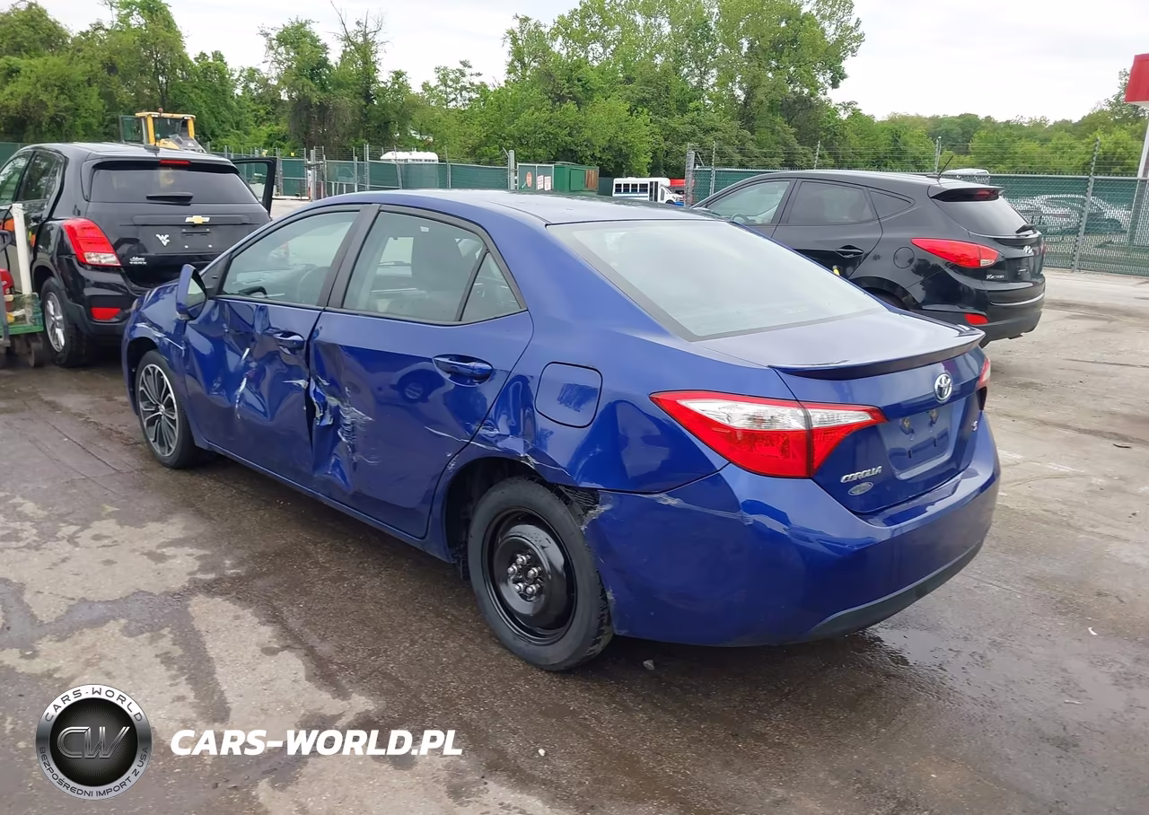 2015 Toyota Corolla S Plus VIN:2T1BURHEXFC448276 - 3