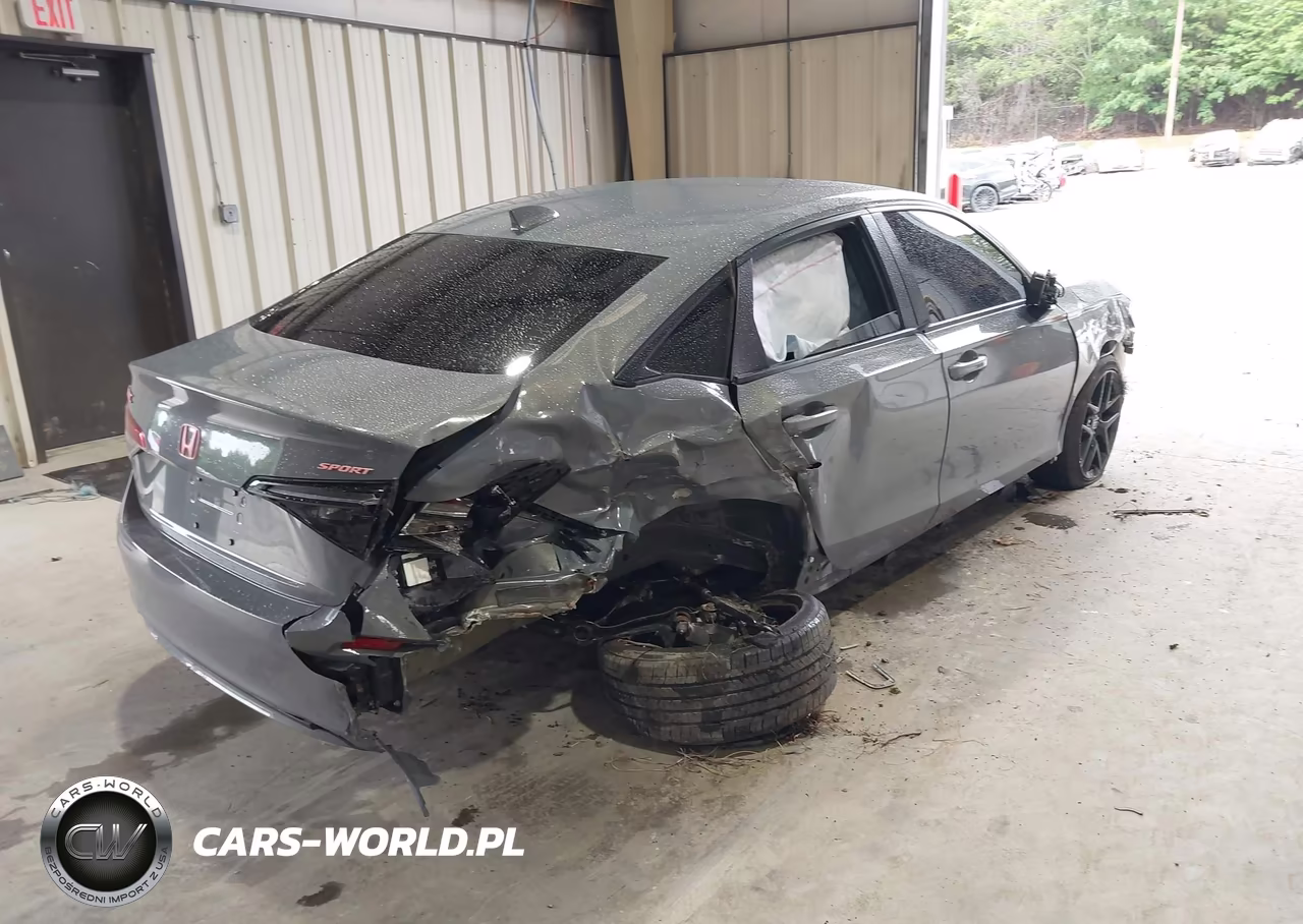 2026 Honda Civic Sport VIN:2HGFE2F52TH535312 - 4