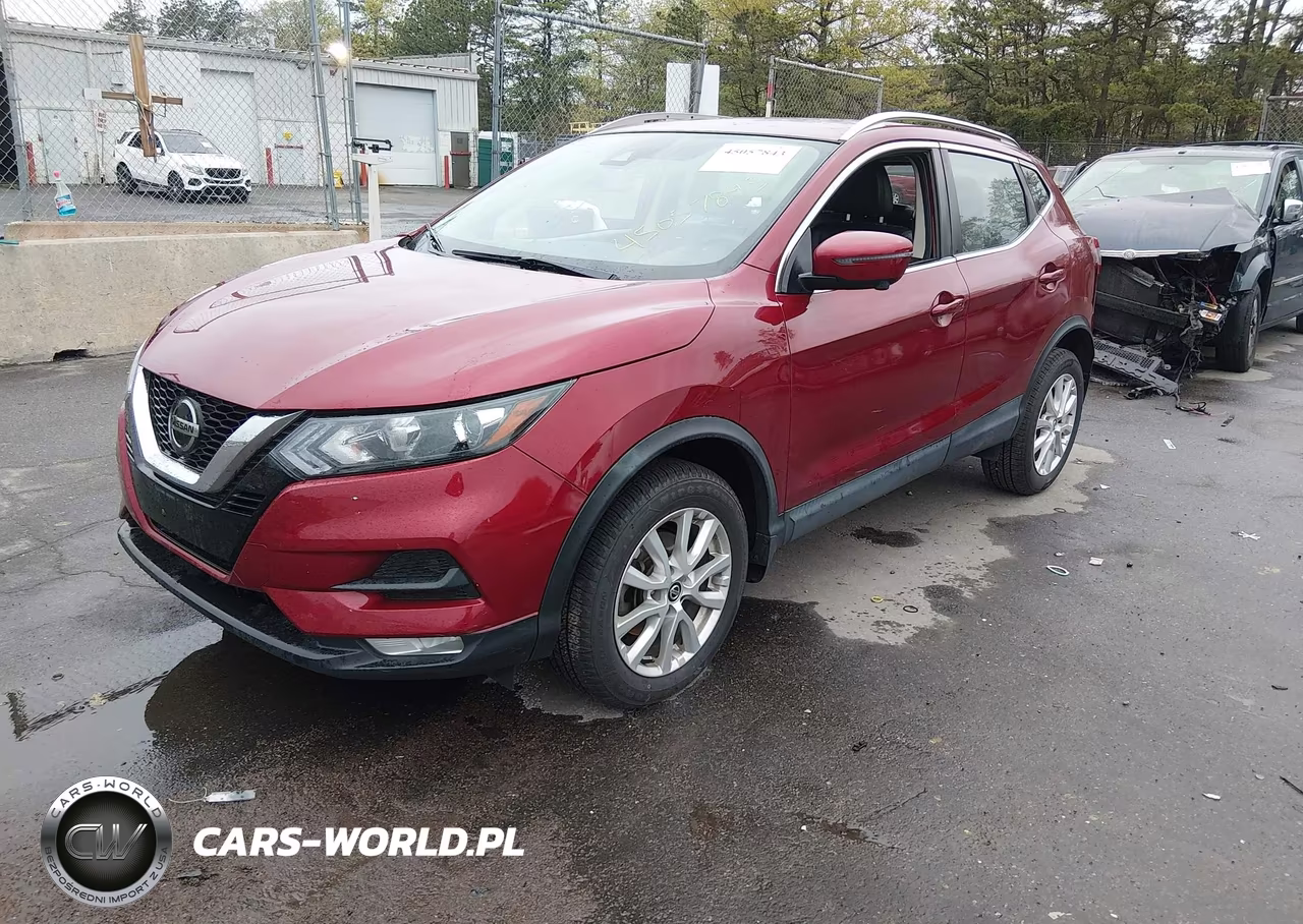 2020 Nissan Rogue Sport Sv Awd Xtronic Cvt VIN:JN1BJ1CW9LW381623 - 2