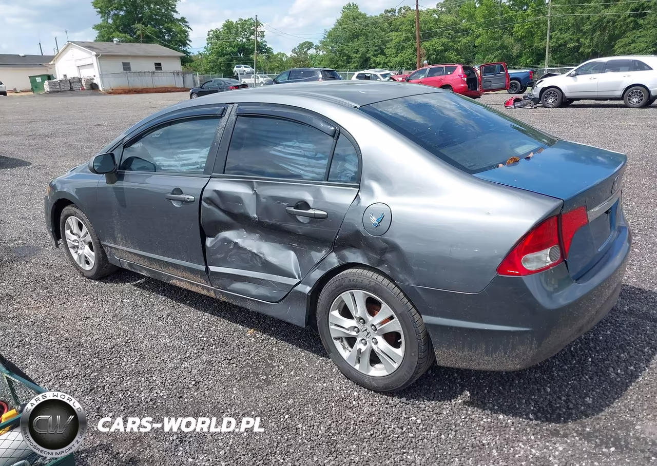 2010 Honda Civic Lx VIN:2HGFA1F53AH304602 - 3
