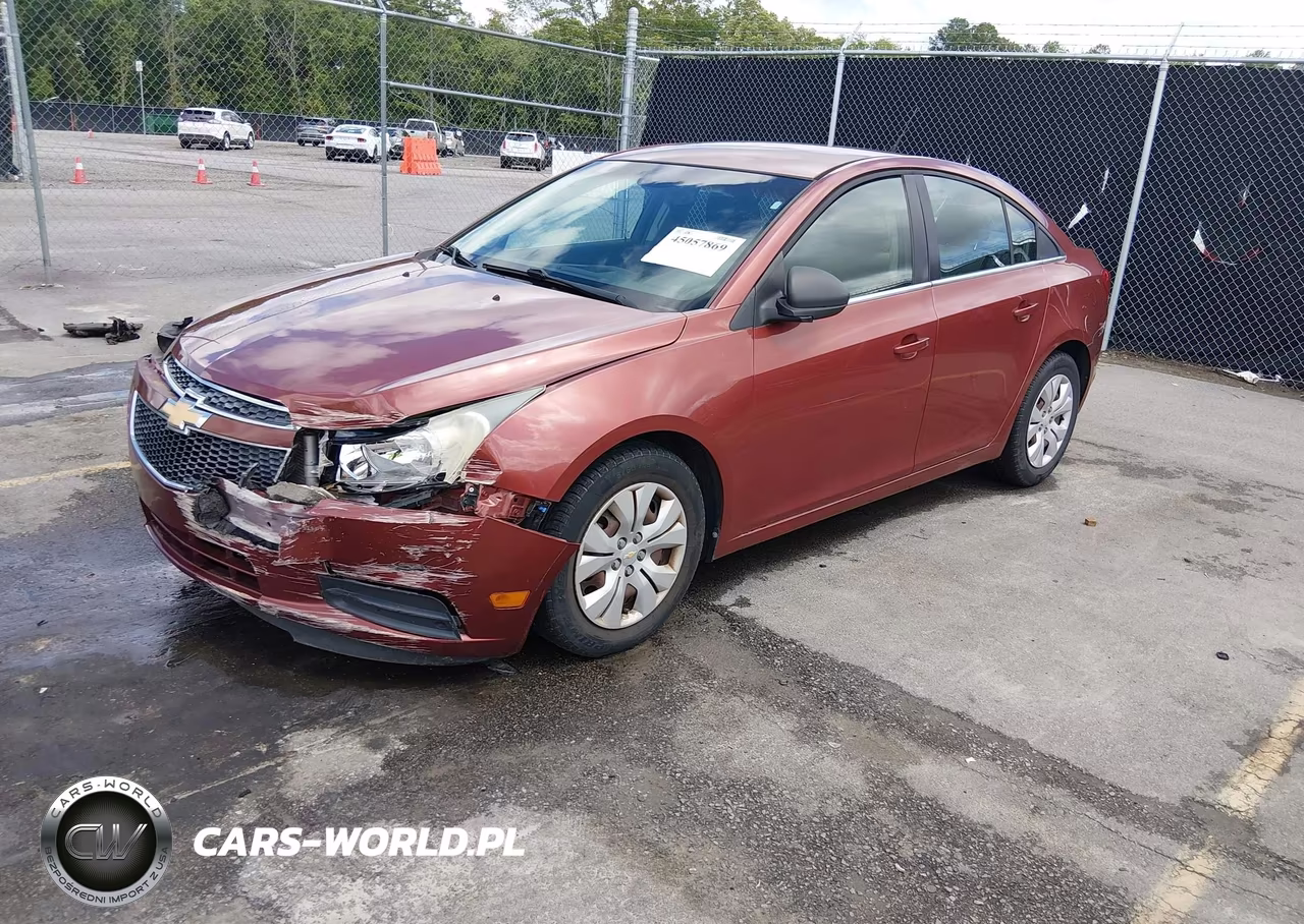 2012 Chevrolet Cruze Ls VIN:1G1PC5SH4C7279253 - 2