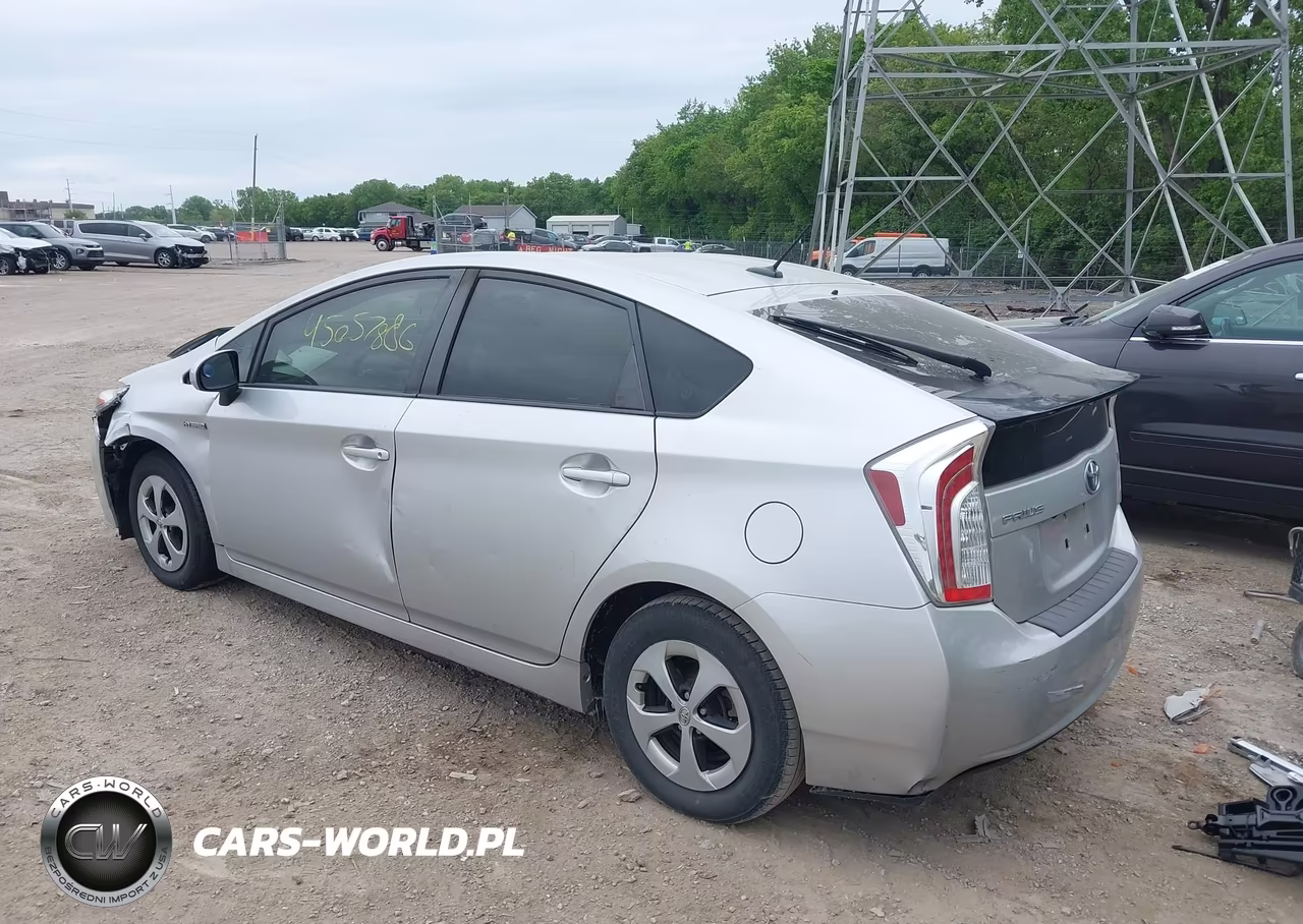 2013 Toyota Prius VIN:JTDKN3DU8D1703449 - 3