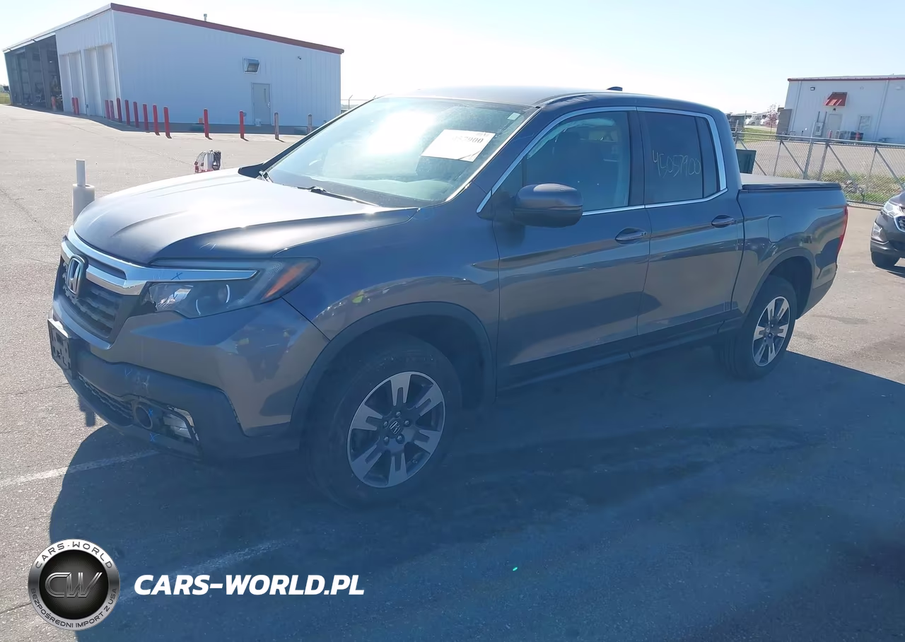 2017 Honda Ridgeline Rtl VIN:5FPYK3F58HB026562 - 2