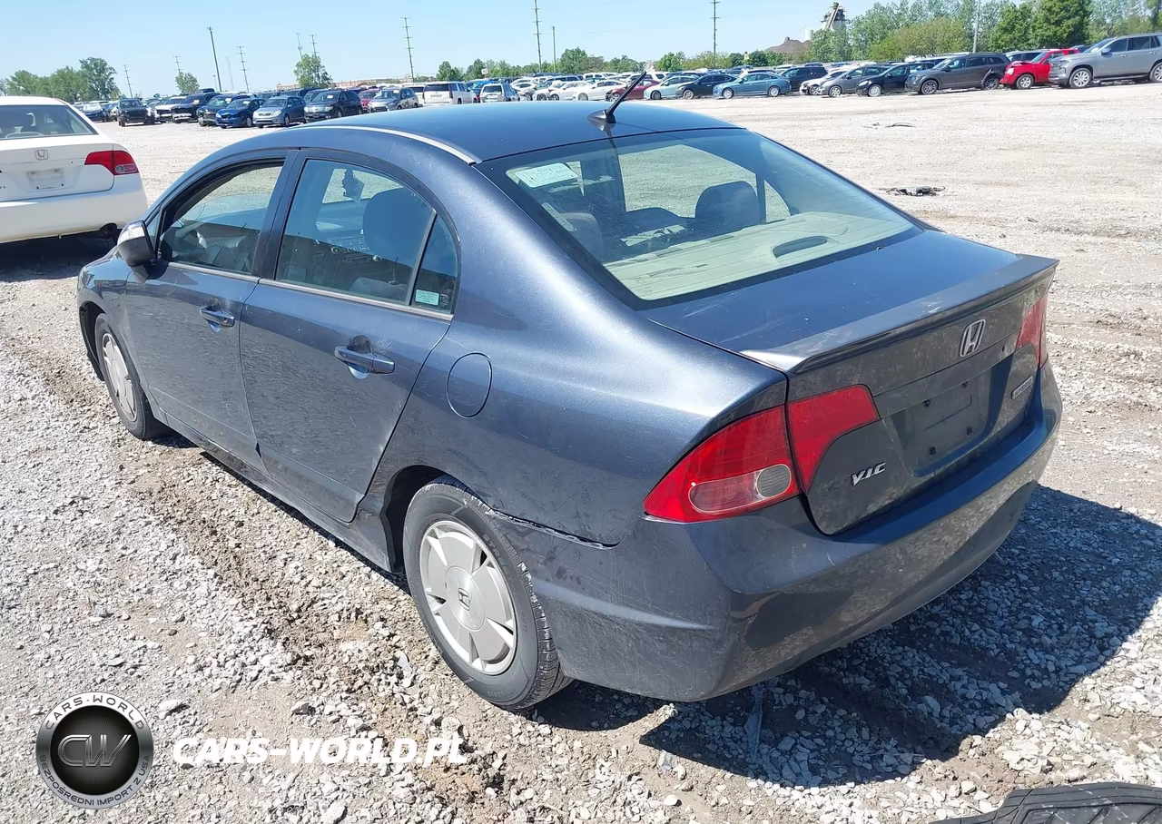 2006 Honda Civic Hybrid VIN:JHMFA36216S019346 - 3
